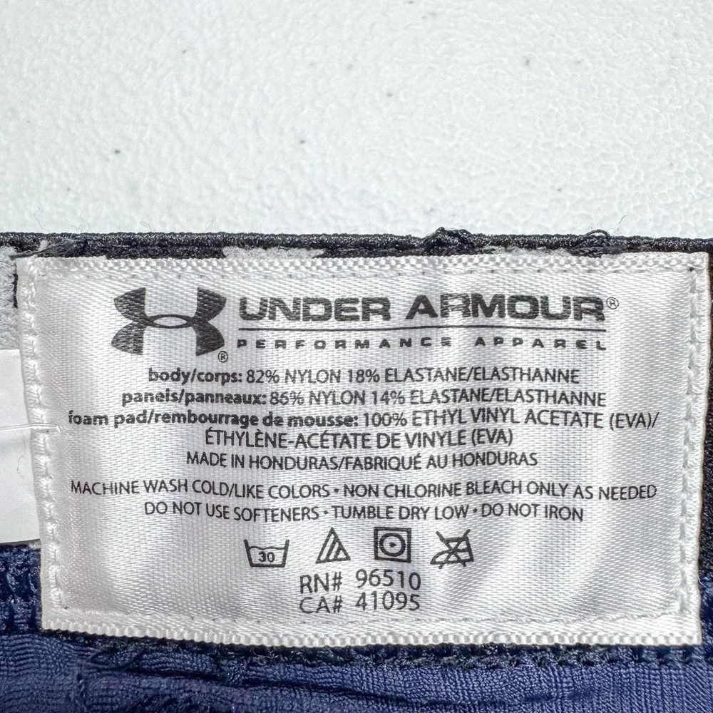 Under Armour MPZ‎ Gameday Armour Shorts Mens XL Blue Compression Padded HeatGear